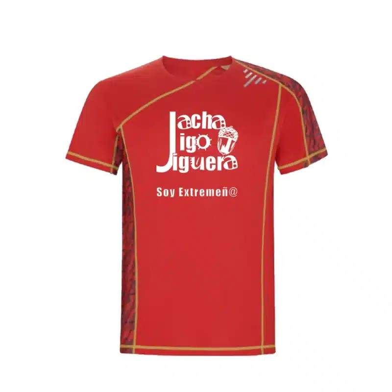 Camiseta Extremadura Chamiza Roja Miajón