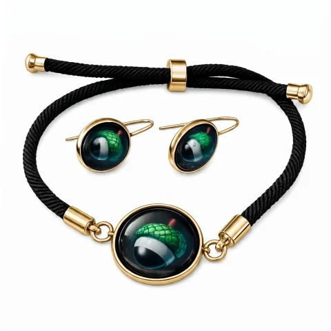 conjunto-pulsera-pendientes-dorado