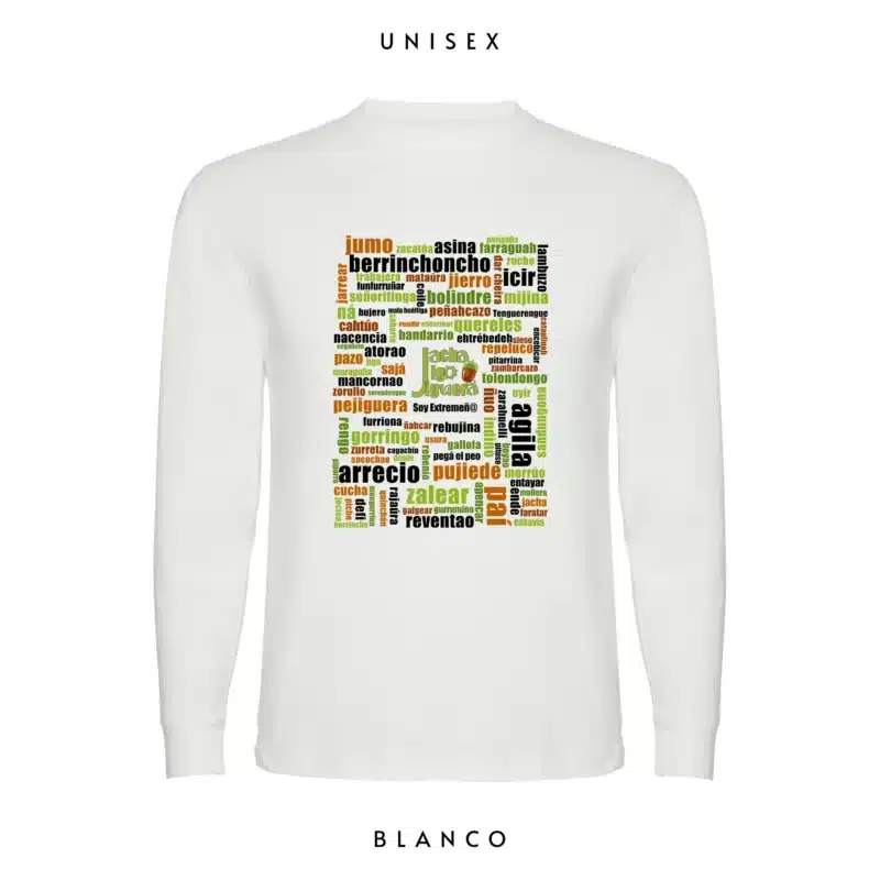 Camiseta Extremadura ML Blanca Castúa