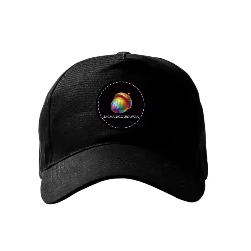 Gorra negra Extremadura Bellota Multicolor V