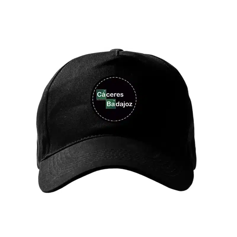 Gorra negra Extremadura Cáceres Badajoz V - Gorras - Extremadura - Jacha Jigo Jiguera