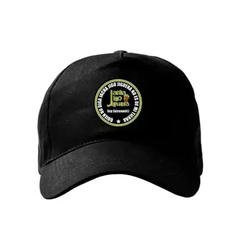 Gorra negra Extremadura Quien no diga V