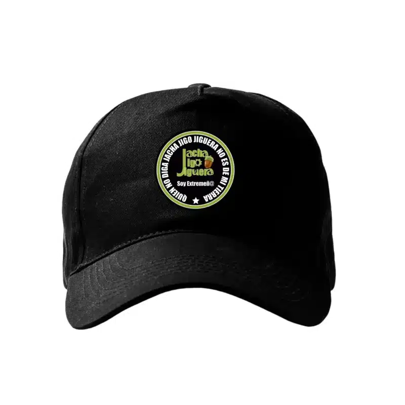 Gorra negra Extremadura Quien no diga V