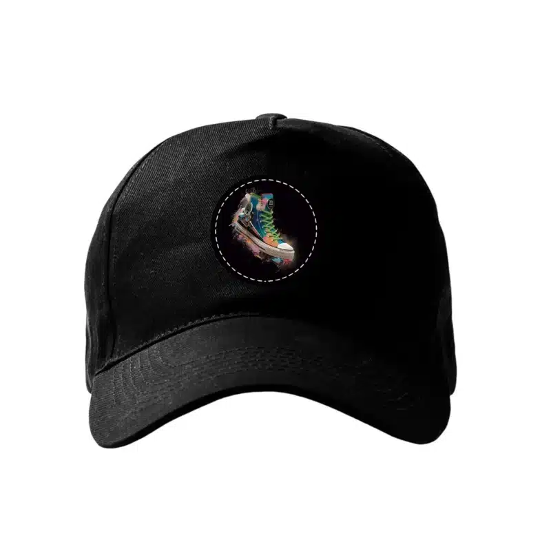 Gorra negra Extremadura Zapatilla V