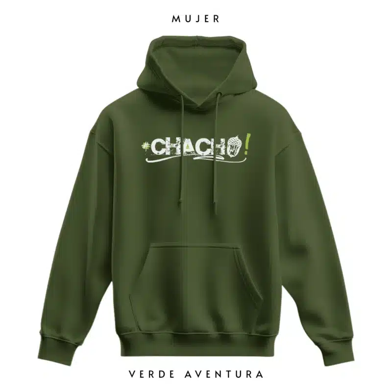 Sudadera Extremadura Mujer Verde con Capucha Chacho 02 - Chollos - Extremadura - Jacha Jigo Jiguera