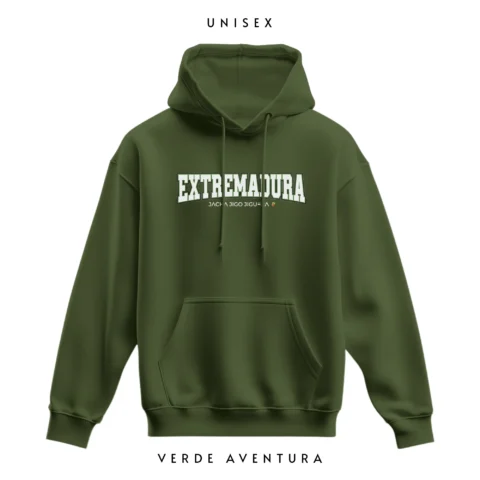 Sudadera Zagal LE con capucha verde aventura