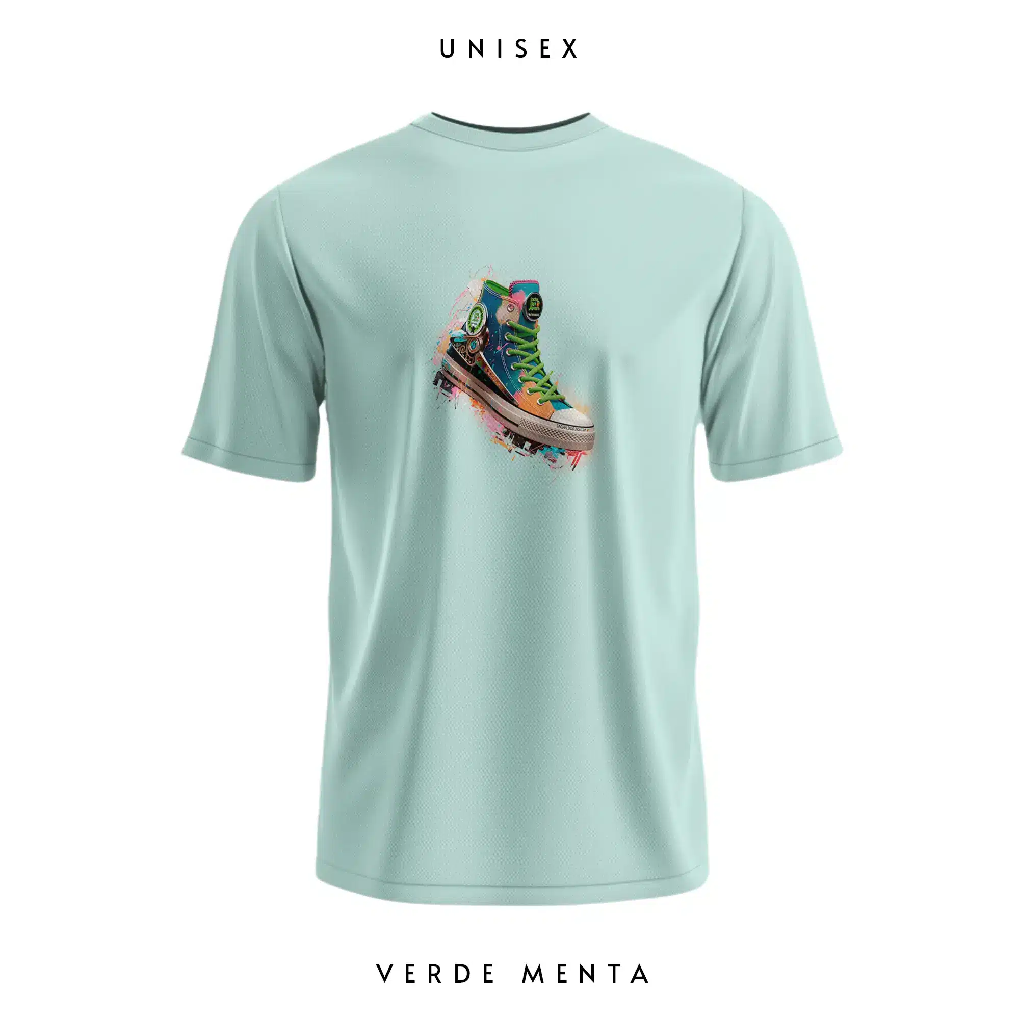 camiseta-extremadura-verde-menta-zapatilla camiseta-extremadura-verde-menta-zapatilla