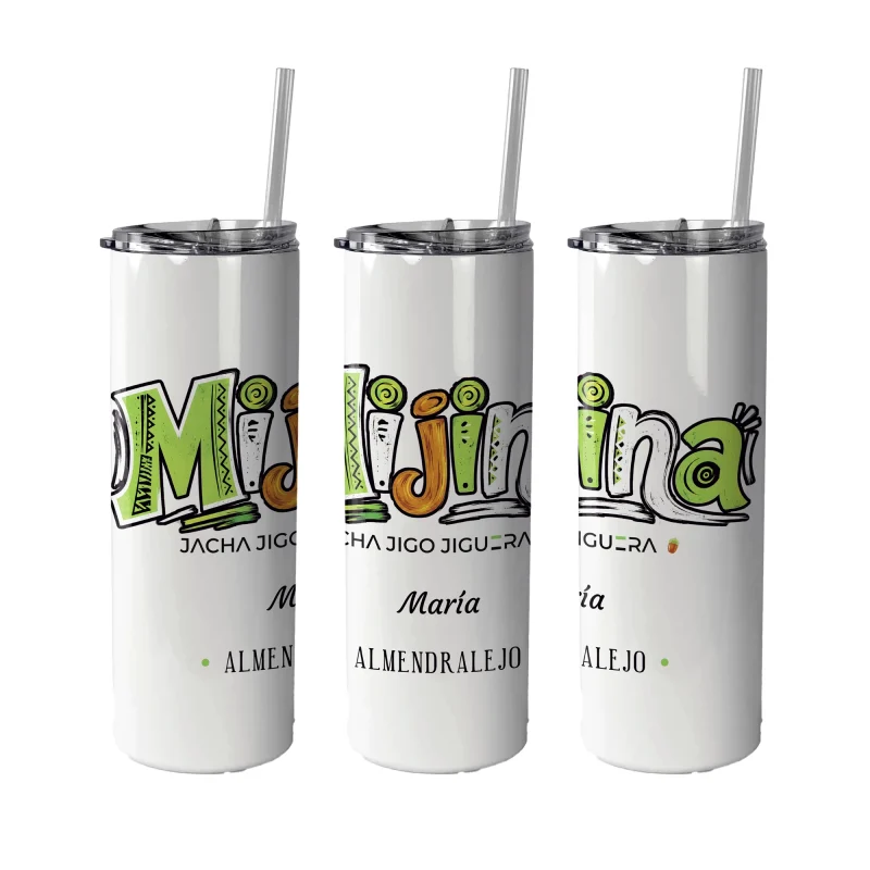 Tumbler Mijina Personalizable - Botellas - Extremadura - Jacha Jigo Jiguera