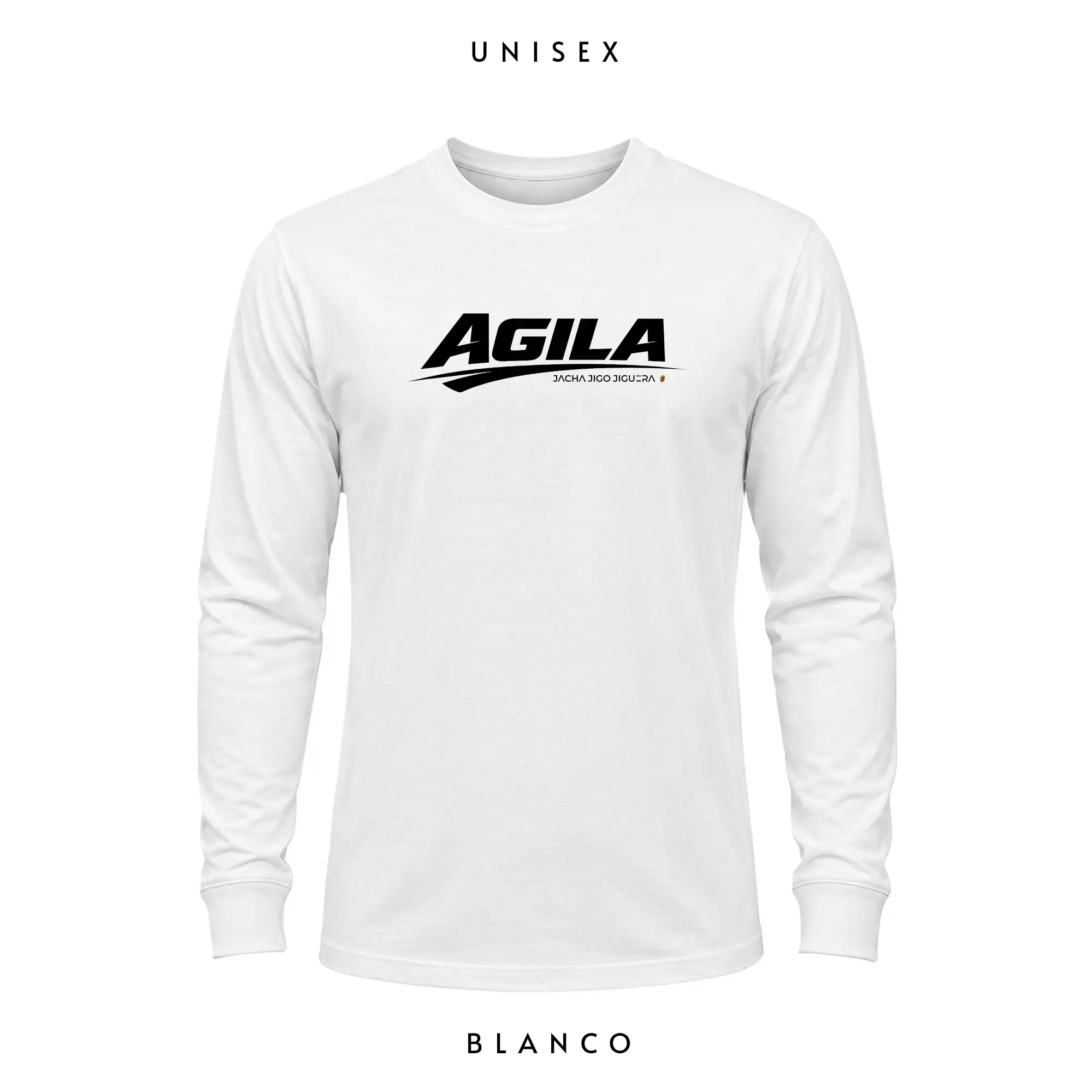 camiseta-extremadura-manga-larga-agila-blanca