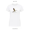 camiseta cigüeña klimt blanca