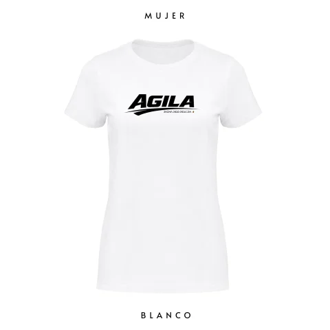 productos extremeños camiseta de mujer agila blanca