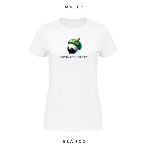 productos extremeños camiseta bellota extremadura blanca