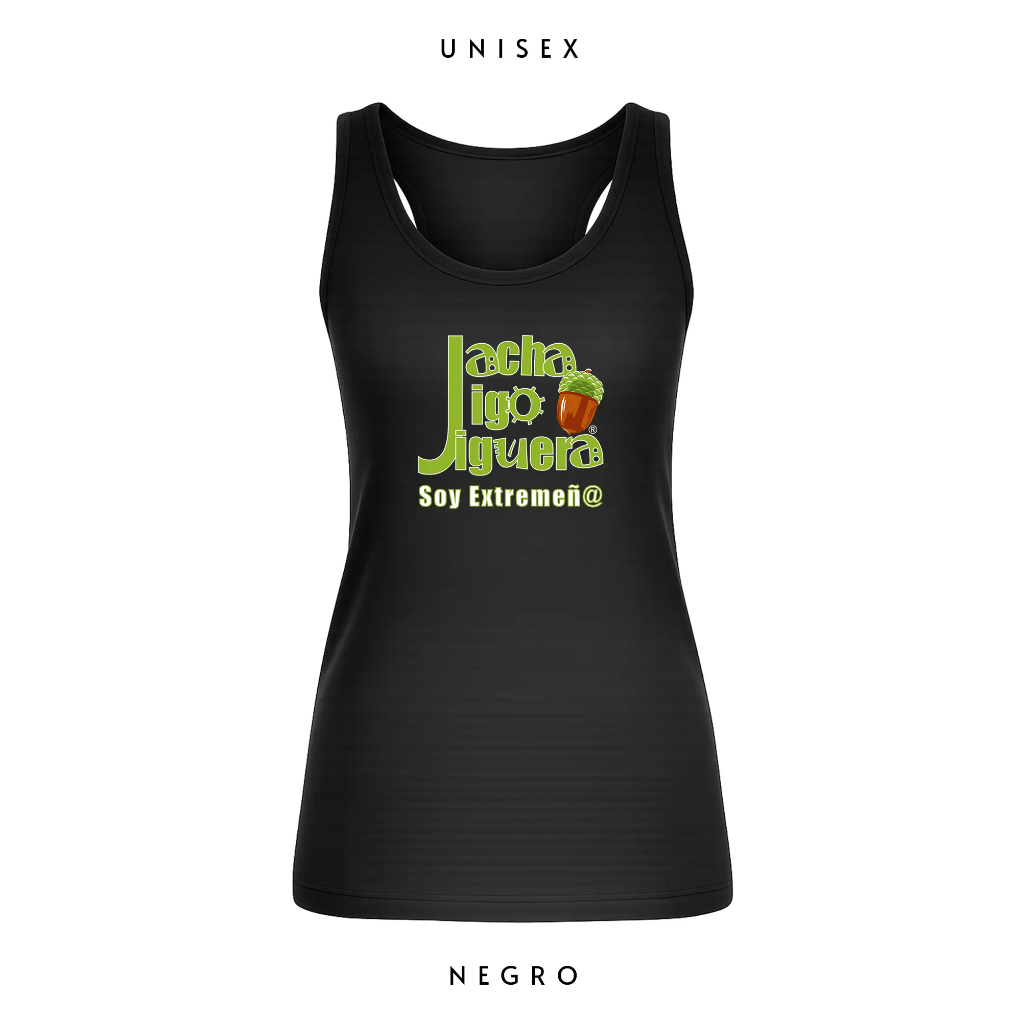 Camiseta Ehpiga Jacha V Negra - Camisetas de tirantes - Extremadura - Jacha Jigo Jiguera