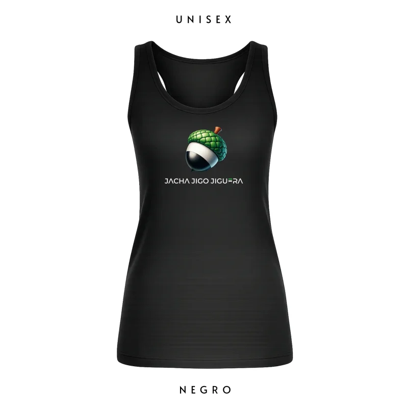 Camiseta Bellota Negra - Camisetas de tirantes - Extremadura - Jacha Jigo Jiguera
