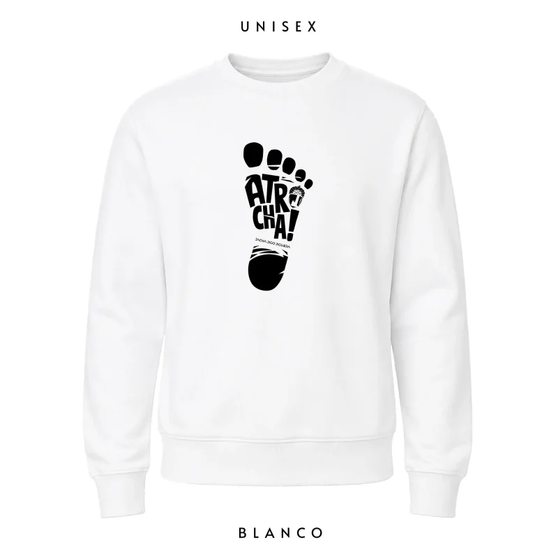 sudadera extremadura sin capucha atrocha jumo blanca