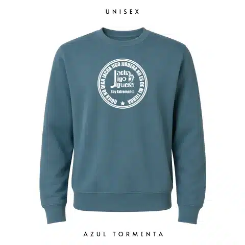 Sudadera Quién no diga Jumo SC - Sudaderas sin capucha - Extremadura - Jacha Jigo Jiguera