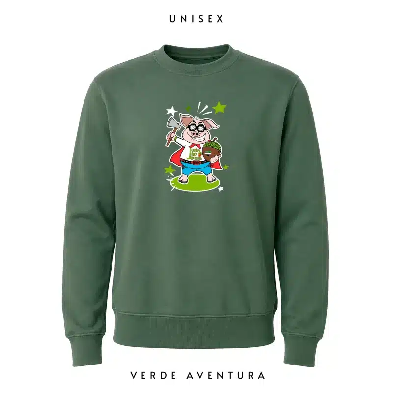 Sudadera SuperJacha SC - Sudaderas sin capucha - Extremadura - Jacha Jigo Jiguera