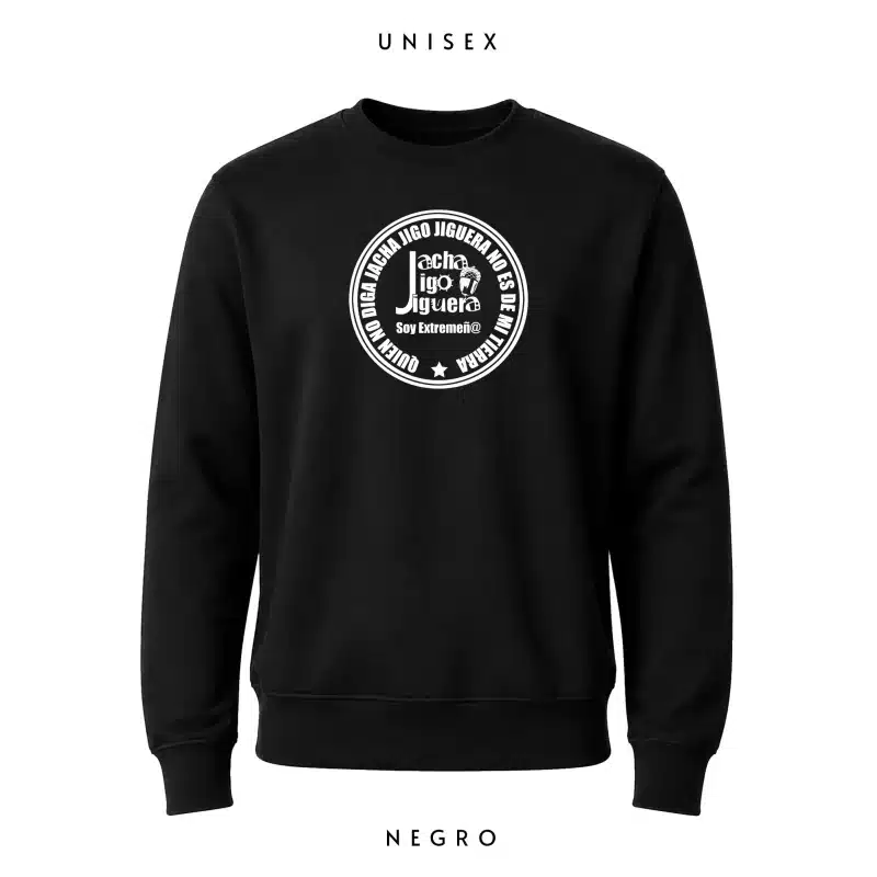 Sudadera Quién no diga Jumo SC - Sudaderas sin capucha - Extremadura - Jacha Jigo Jiguera
