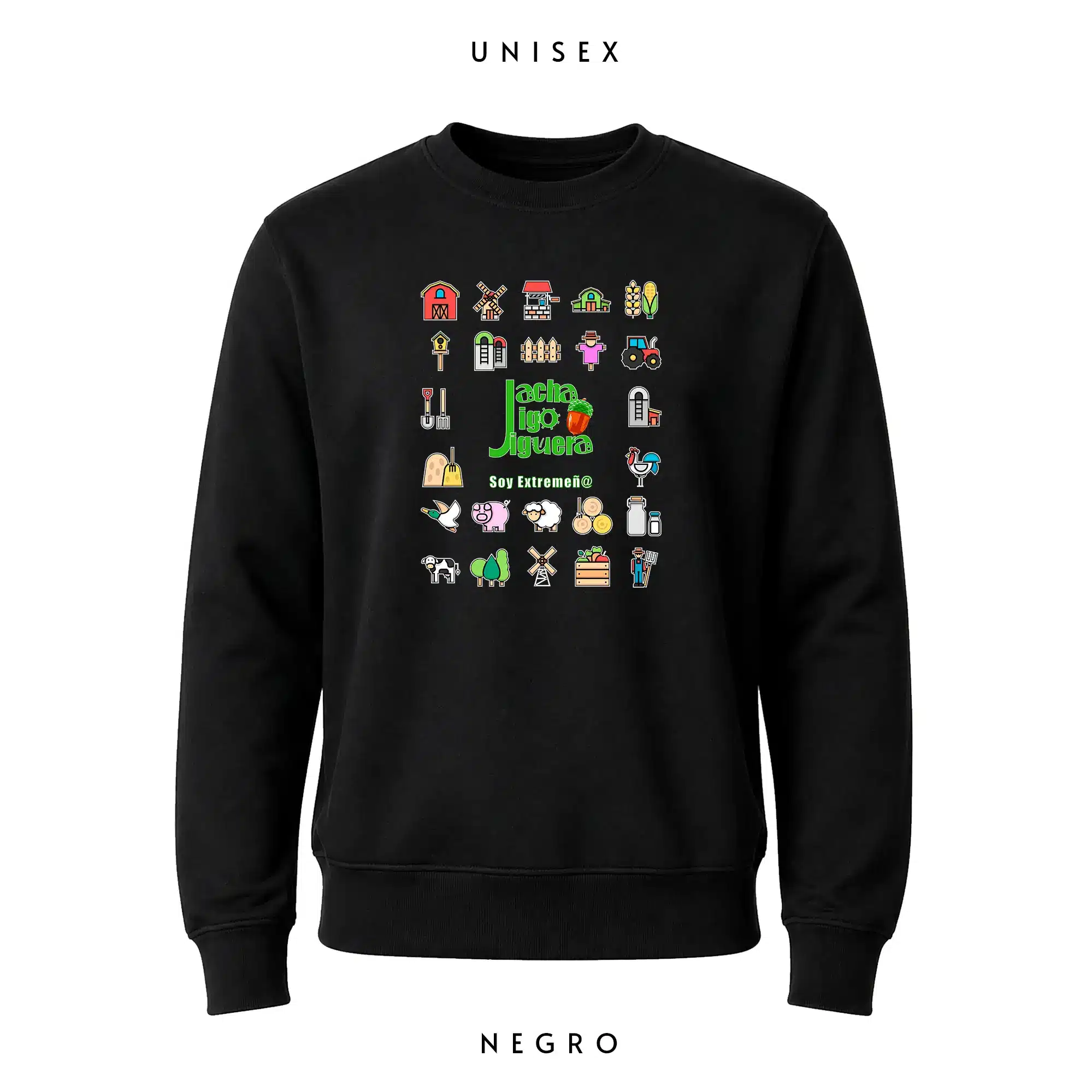 Sudadera Rural SC - Sudaderas sin capucha - Extremadura - Jacha Jigo Jiguera