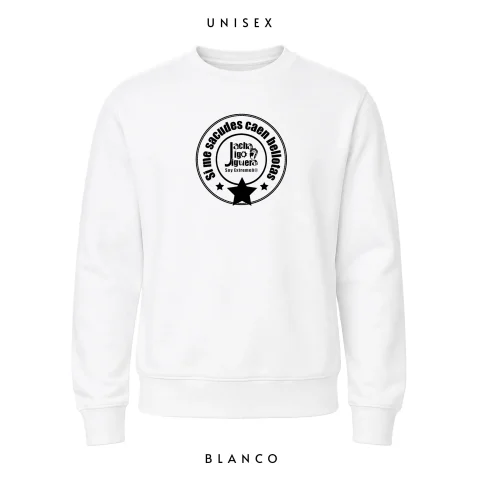 Sudadera Si me sacudes Jumo SC - Sudaderas sin capucha - Extremadura - Jacha Jigo Jiguera