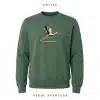 Sudadera Cigüeña Klimt SC - Sudaderas sin capucha - Extremadura - Jacha Jigo Jiguera