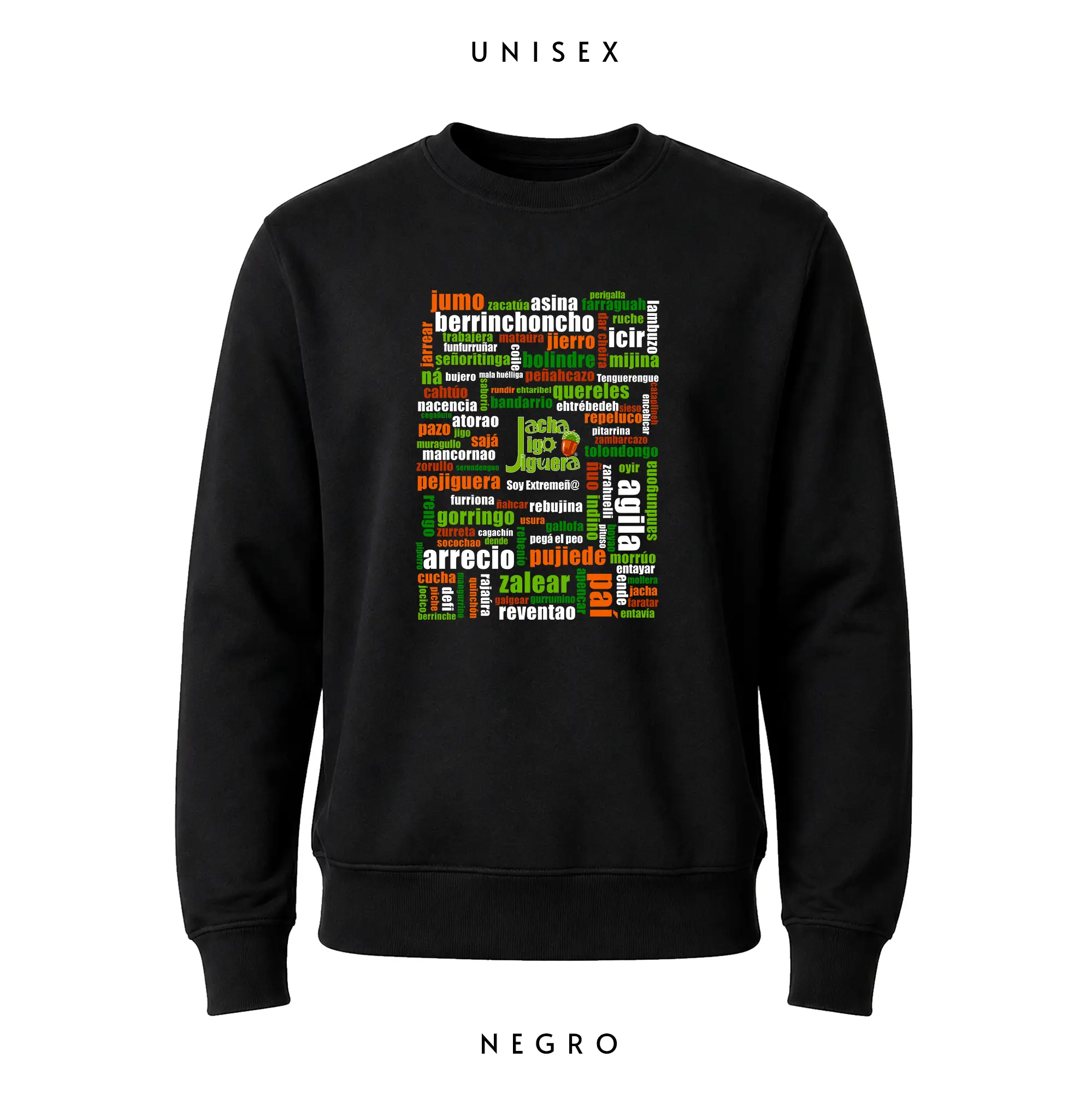 Sudadera Castúa SC - Sudaderas sin capucha - Extremadura - Jacha Jigo Jiguera