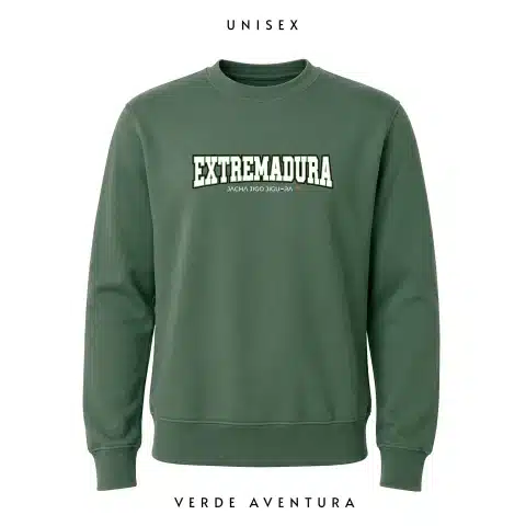 sudadera extremadura sin capucha zagal le verde aventura